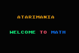 Super-Math atari screenshot