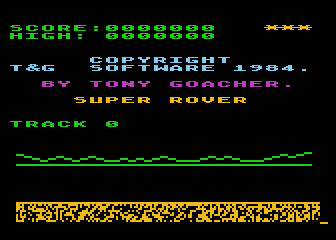 Super Rover atari screenshot