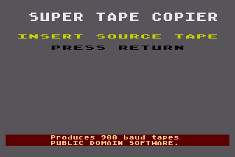 Super Tape Copier