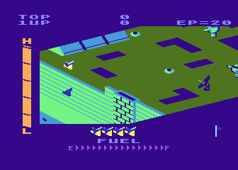 Super Zaxxon atari screenshot