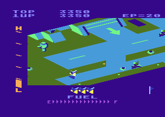 Atari 400 800 XL XE Super Zaxxon : scans, dump, download
