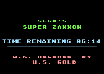 Super Zaxxon atari screenshot