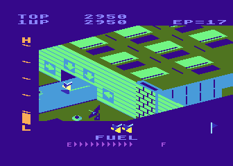 Super Zaxxon atari screenshot
