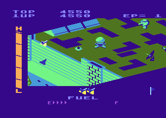 Super Zaxxon atari screenshot