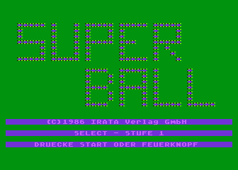 Superball atari screenshot