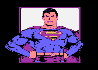 Superman - The Game atari screenshot