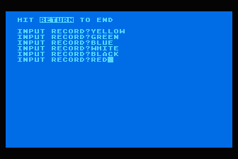 Supersort atari screenshot