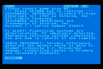 Suspended atari screenshot