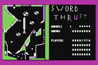 Sword Thrust atari screenshot