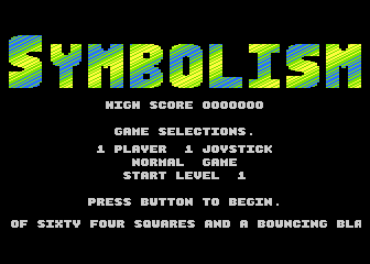 Symbolism atari screenshot