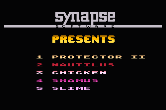 Synapse Software Demonstration Disk #1