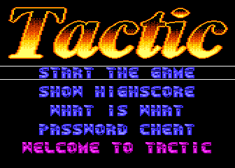 Tactic atari screenshot