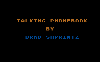 Talking Phonebook — screenshot 1
