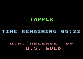 Tapper atari screenshot