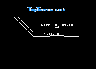 TapTexte atari screenshot