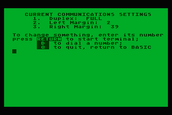 TariTerm atari screenshot