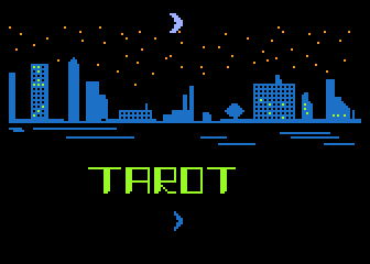 Tarot Card atari screenshot