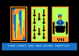 Tarot Card atari screenshot