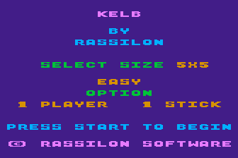 Tauz / Kelb atari screenshot