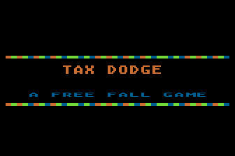 Tax Dodge atari screenshot