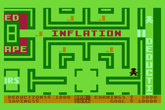 Tax Dodge atari screenshot