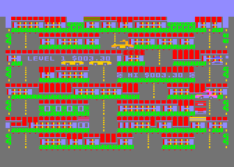 Taxicab Hill atari screenshot