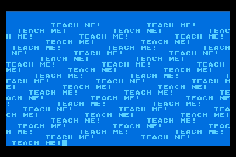 Teach Me atari screenshot