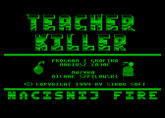 Teacher Killer atari screenshot