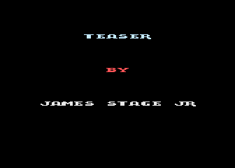 Teaser atari screenshot