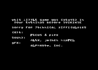 Technical Difficulties atari screenshot