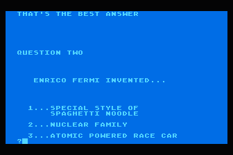 Technology Temple - Quiz 1 - Deacon Level atari screenshot