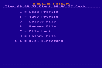 Tele-Talk atari screenshot
