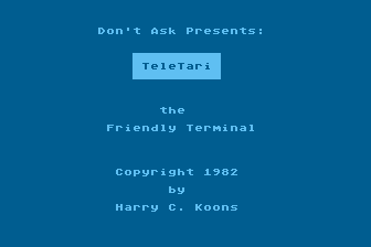 TeleTari atari screenshot