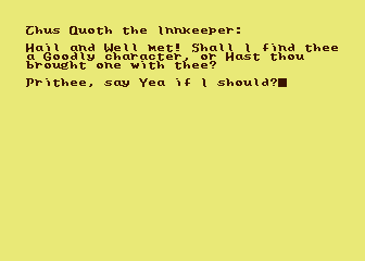 Dunjonquest - Temple of Apshai atari screenshot