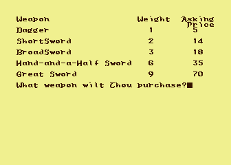 Dunjonquest - Temple of Apshai — screenshot 4