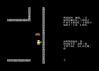 Dunjonquest - Temple of Apshai atari screenshot