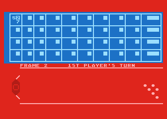 Ten Pin Bowling atari screenshot