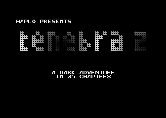 Tenebra II atari screenshot