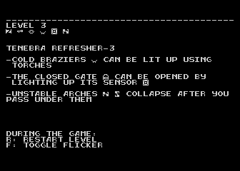 Tenebra II atari screenshot