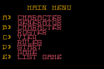 Advanced Marvel Superheroes Game (The) atari screenshot