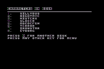 Advanced Marvel Superheroes Game (The) atari screenshot