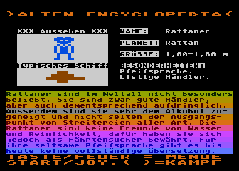 Alien-Encyclopedia (The) atari screenshot