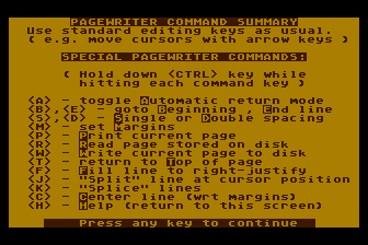 Alog Pagewriter (The) atari screenshot