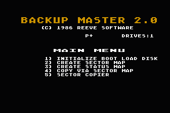 Backup Master (The) — screenshot 1