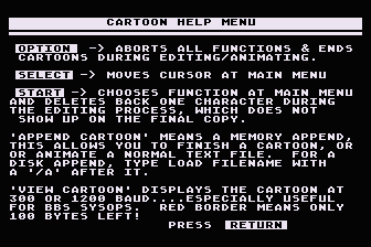 Cartoon Machine (The) atari screenshot