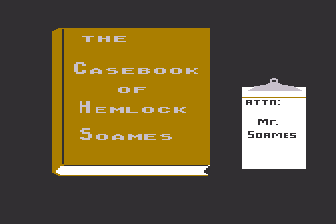 Casebook of Hemlock Soames (The) atari screenshot