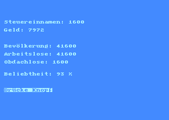 City (The) atari screenshot