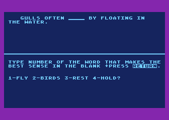 Cloze Technique for Developing Comprehension (The) atari screenshot