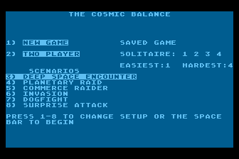 Cosmic Balance (The) — screenshot 1