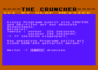 Cruncher (The) — screenshot 2